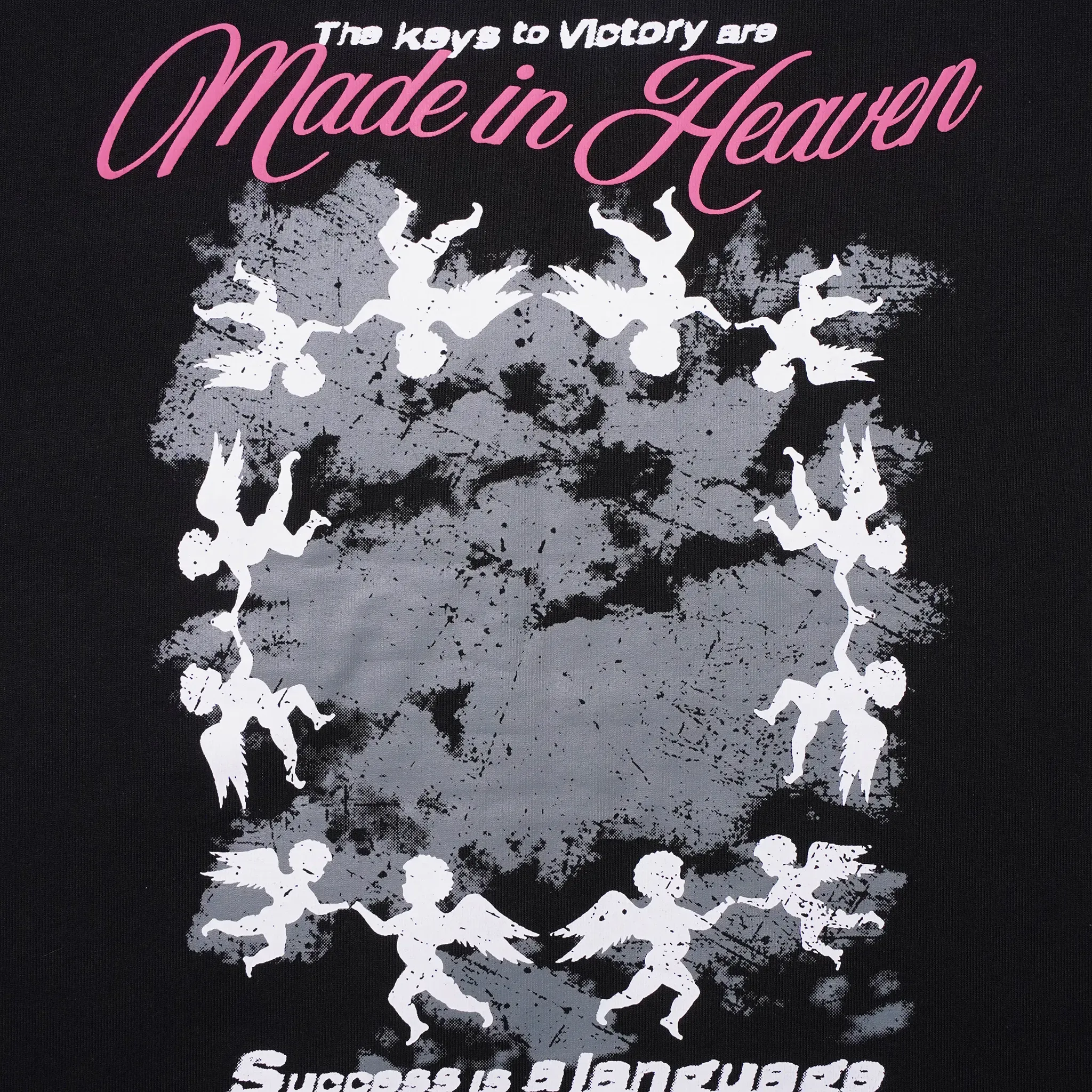 Amicci Angeli Graphic Black T Shirt