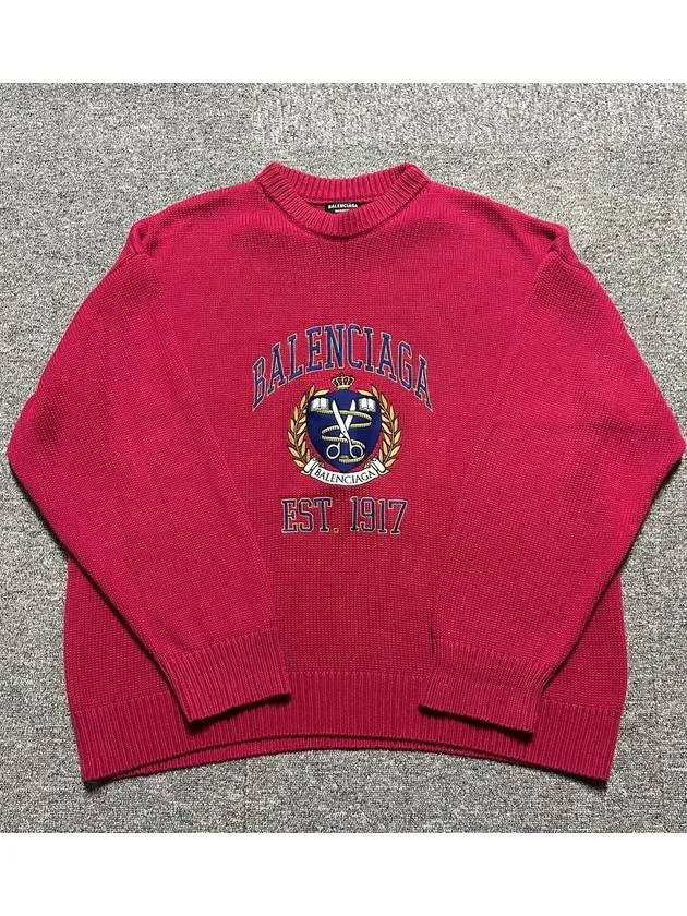 Balenciaga ribbed hem knit 115
