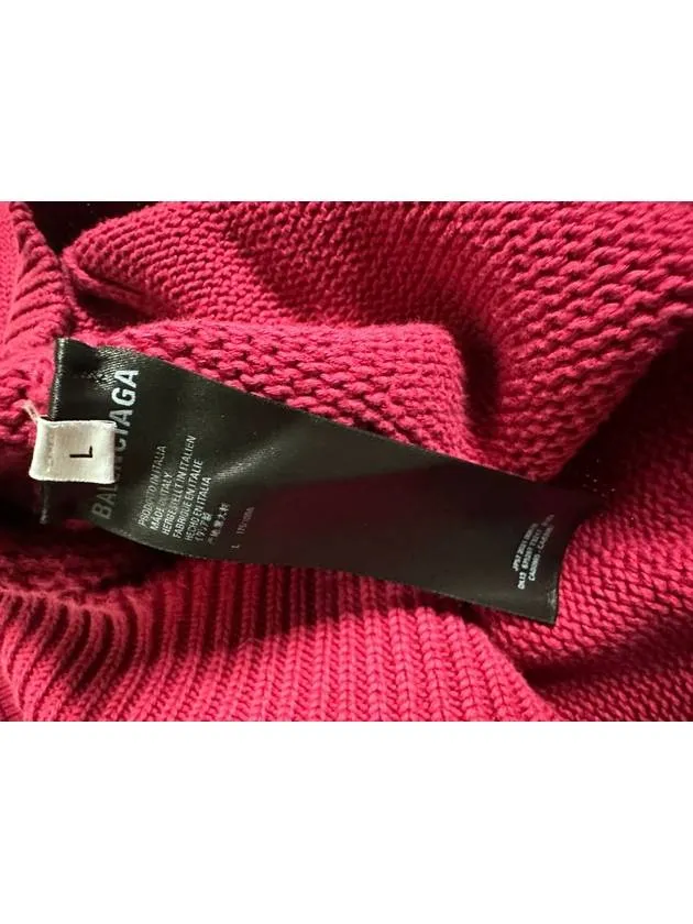 Balenciaga ribbed hem knit 115
