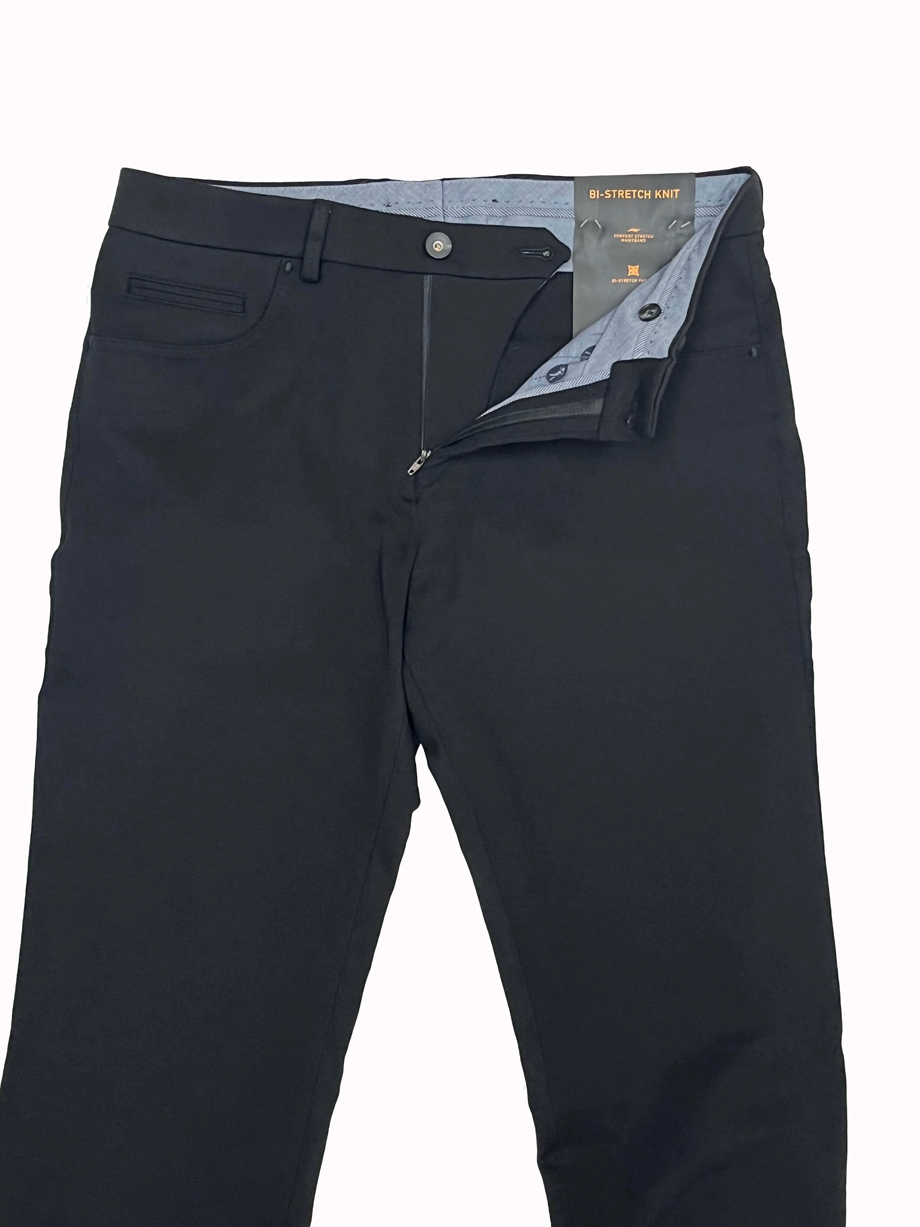 Black Stretch Knit Pant - Connor Fit | Ballin