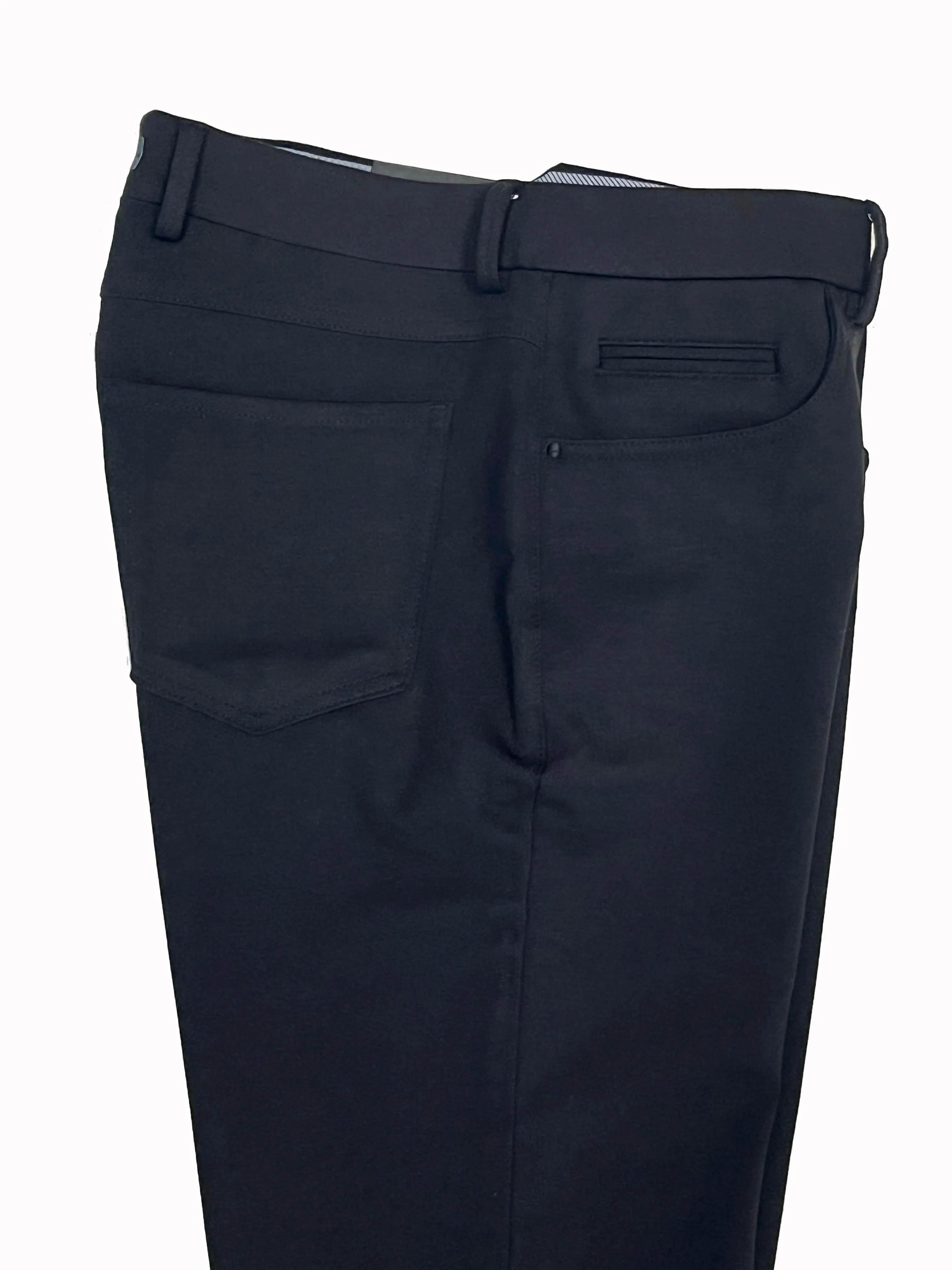 Black Stretch Knit Pant - Connor Fit | Ballin