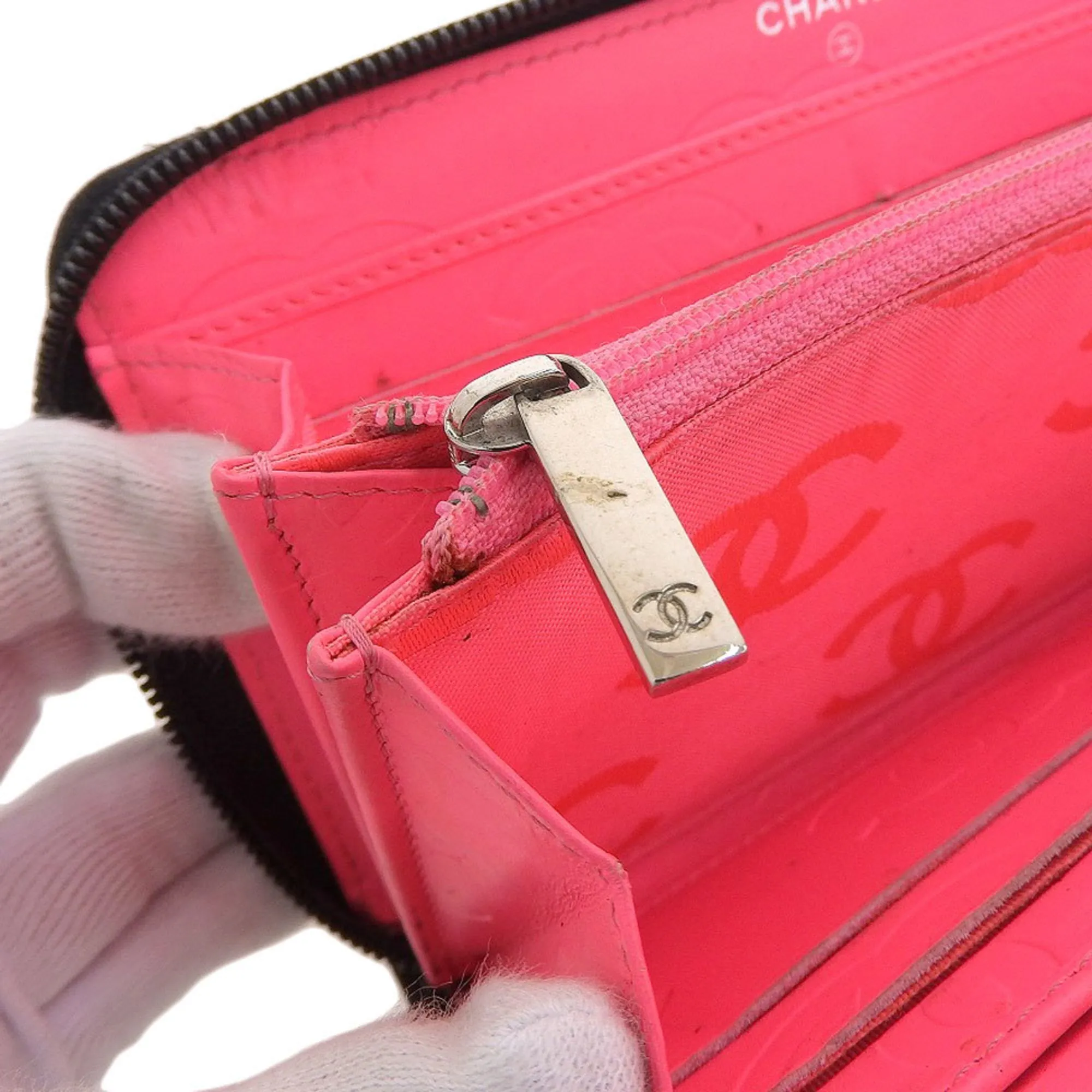 Chanel Cambon Black Leather Accessories