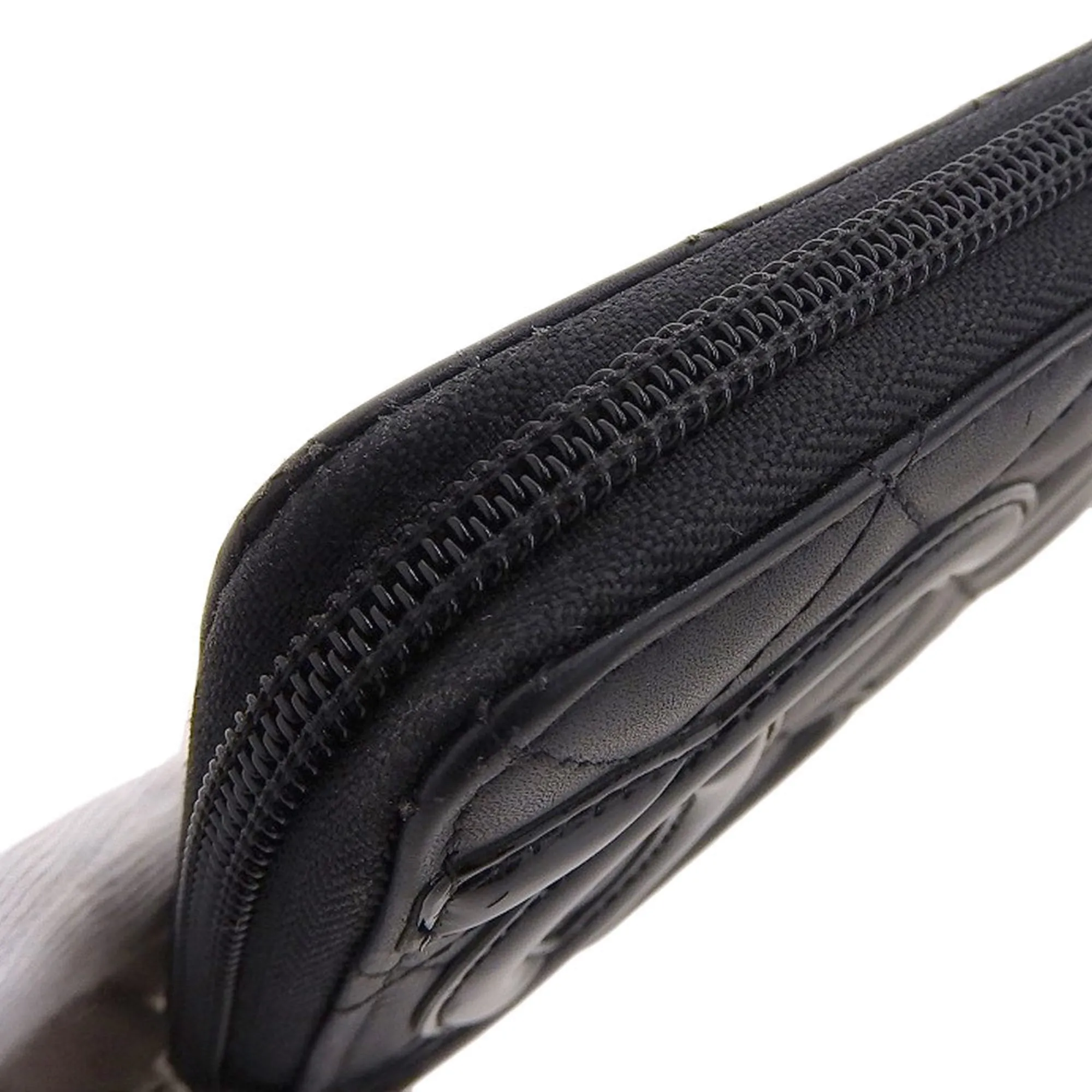 Chanel Cambon Black Leather Accessories