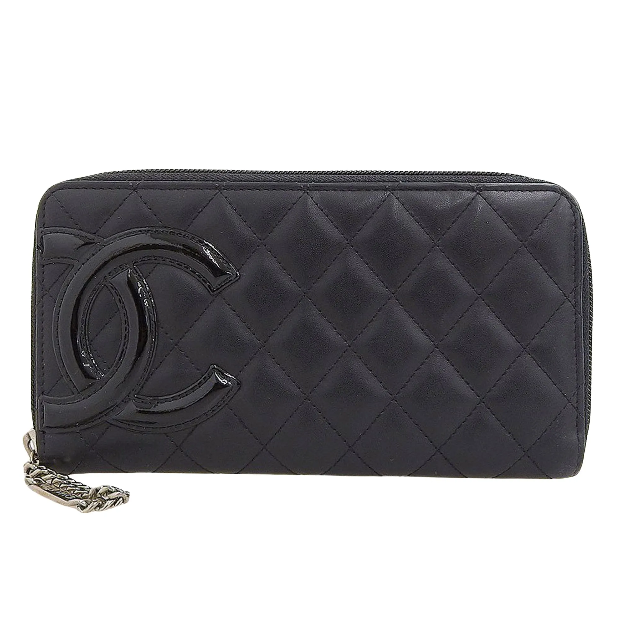 Chanel Cambon Black Leather Accessories