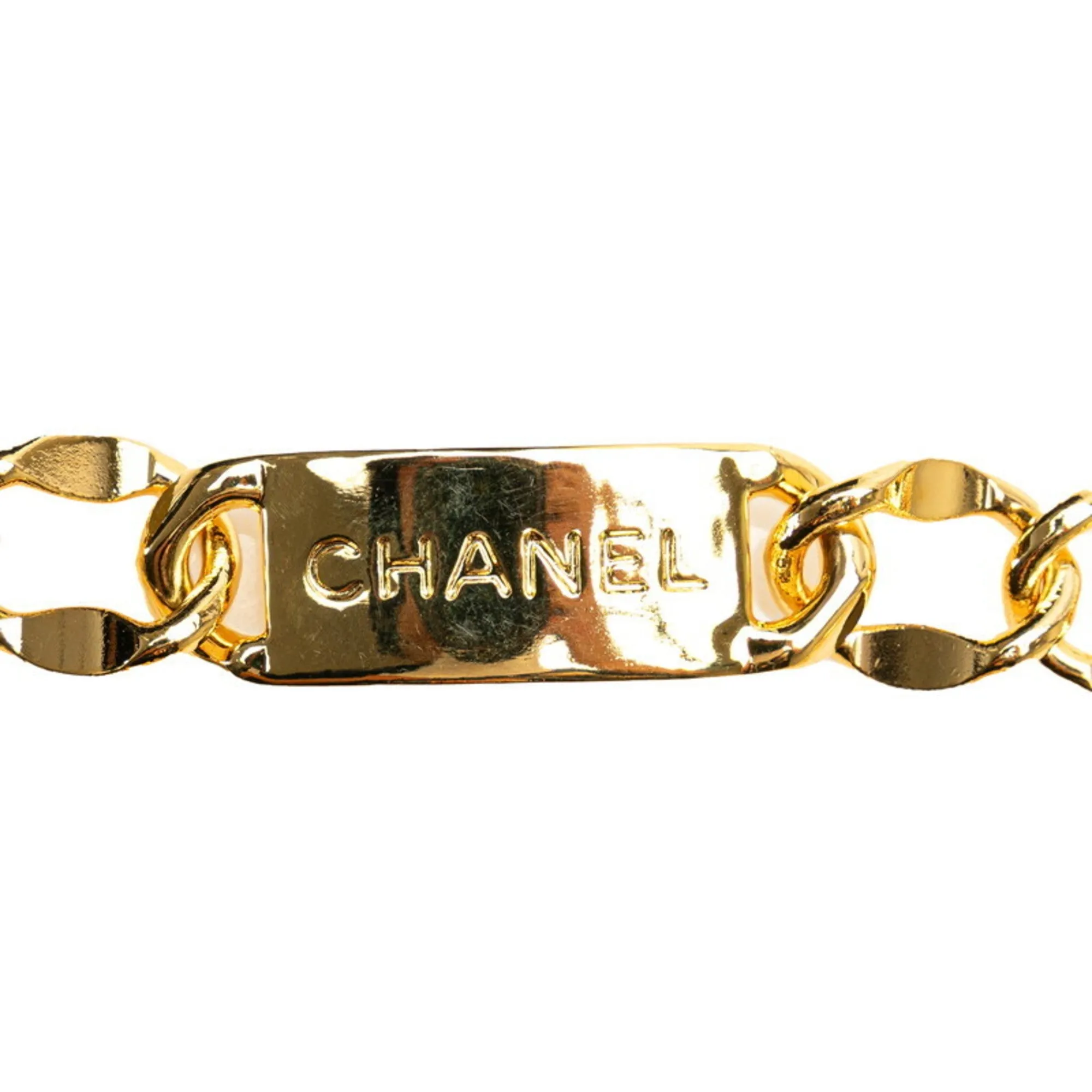 Chanel Mdaillon Gold Plated Accessories