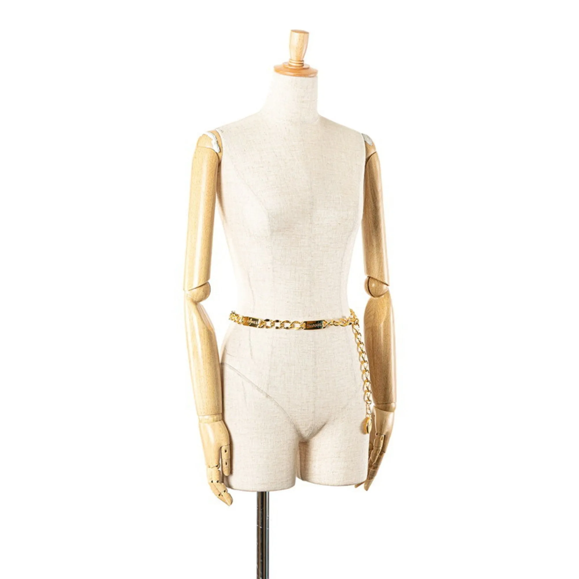 Chanel Mdaillon Gold Plated Accessories