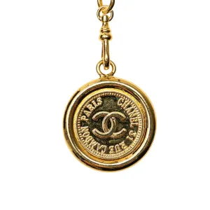 Chanel Mdaillon Gold Plated Accessories
