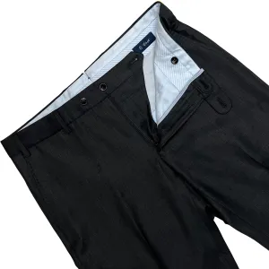 Charcoal Micro Neat Dress Pant - Houston Fit | Ballin