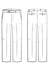 Charcoal Texture Dress Pant - Soho Fit | Ballin