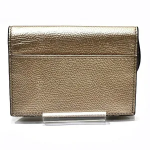 Dior Saddle Gold Leather Accessories