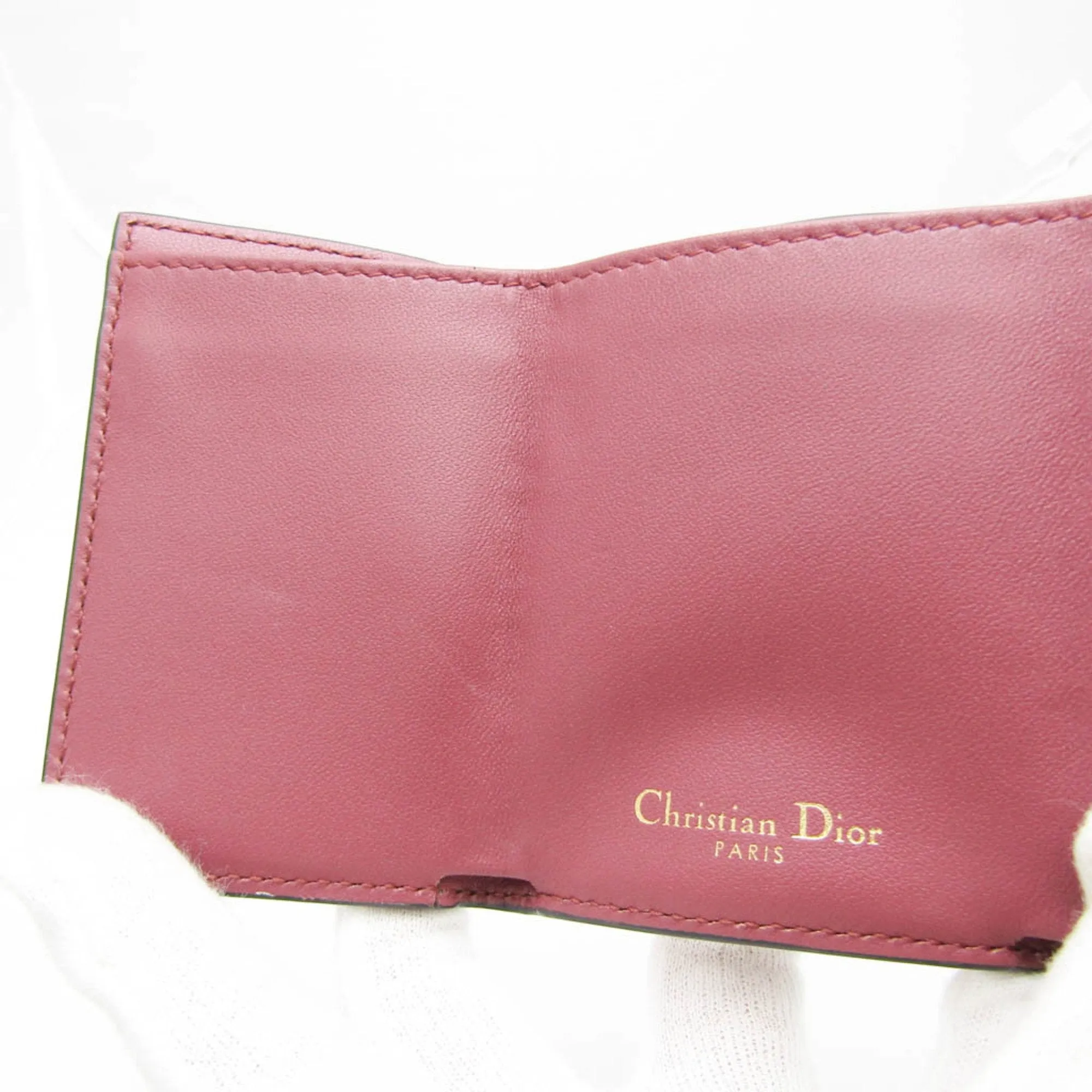 Dior Saddle Pink Leather Accessories