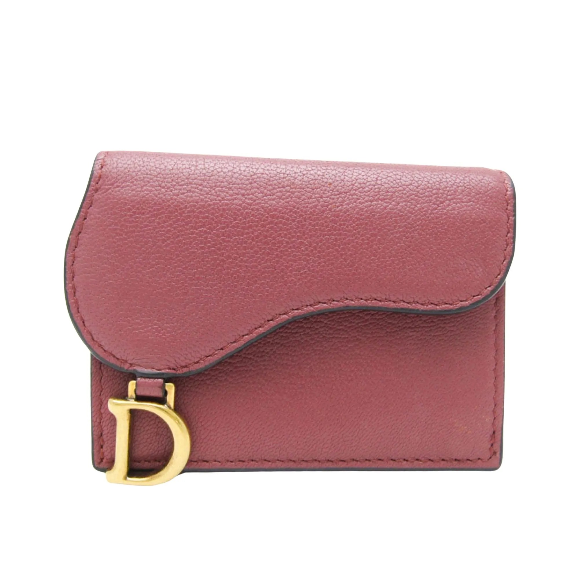 Dior Saddle Pink Leather Accessories