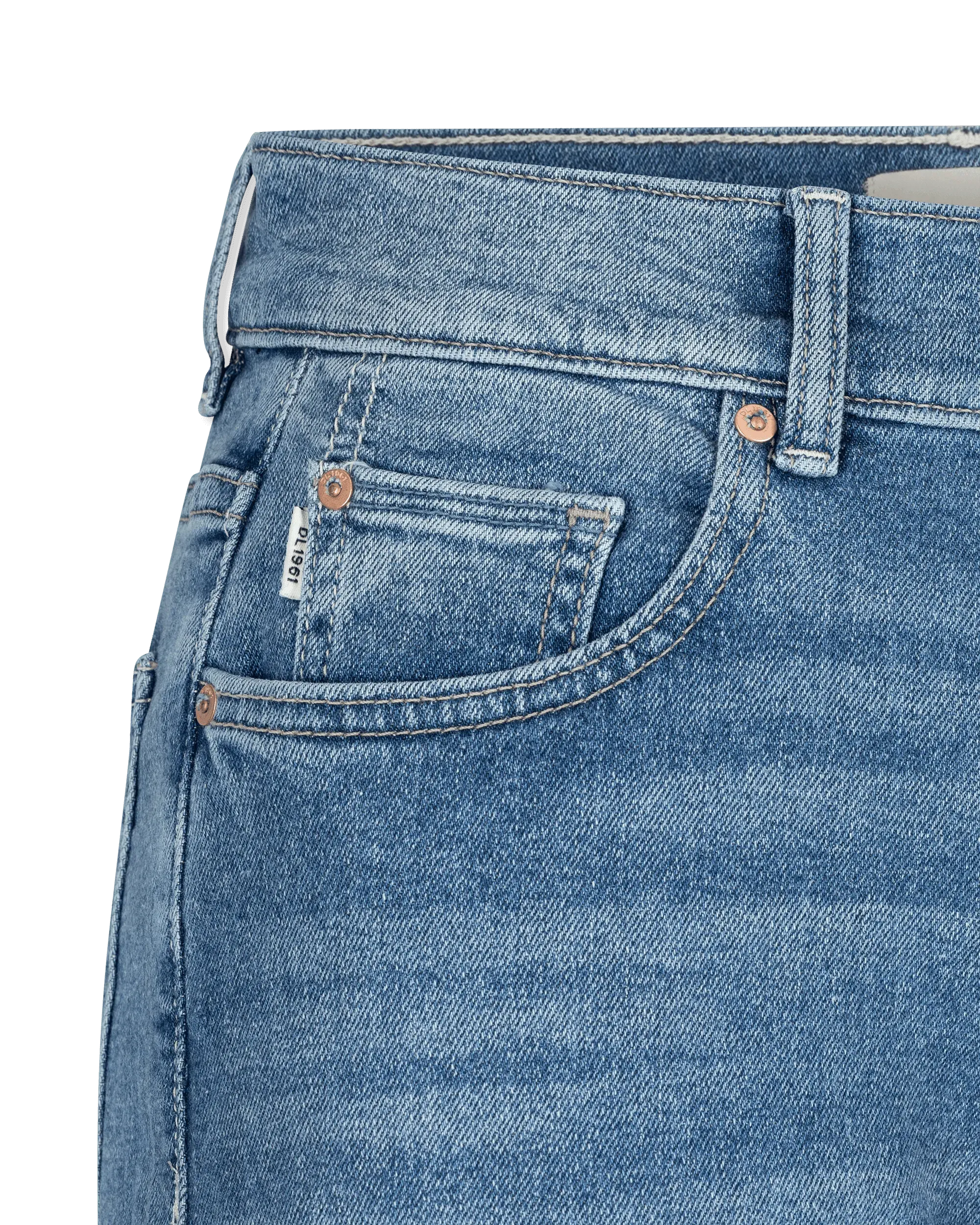 DL1961 Hepburn Wide Leg High Rise 32" Jeans
