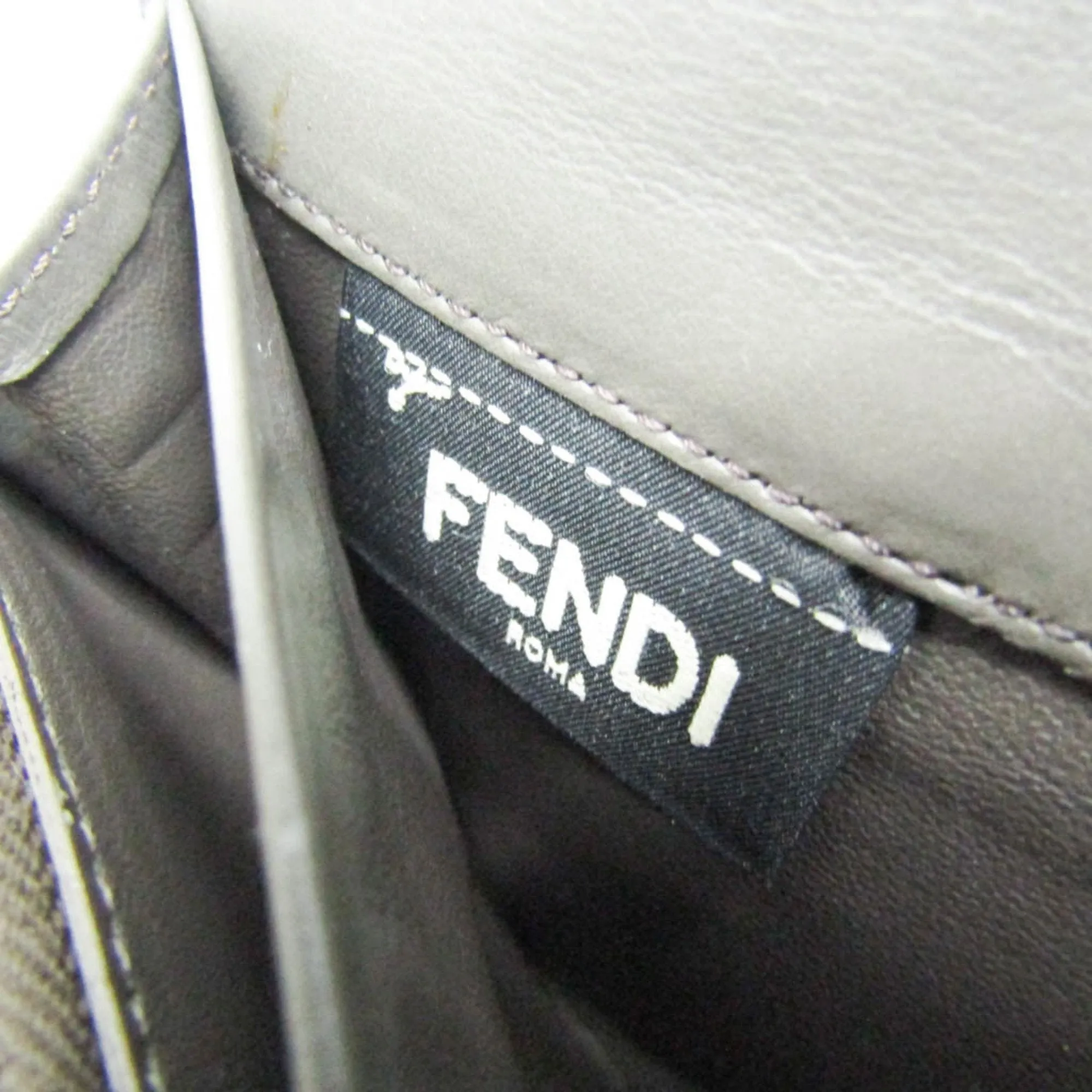 Fendi Peekaboo Navy Leather Accessories