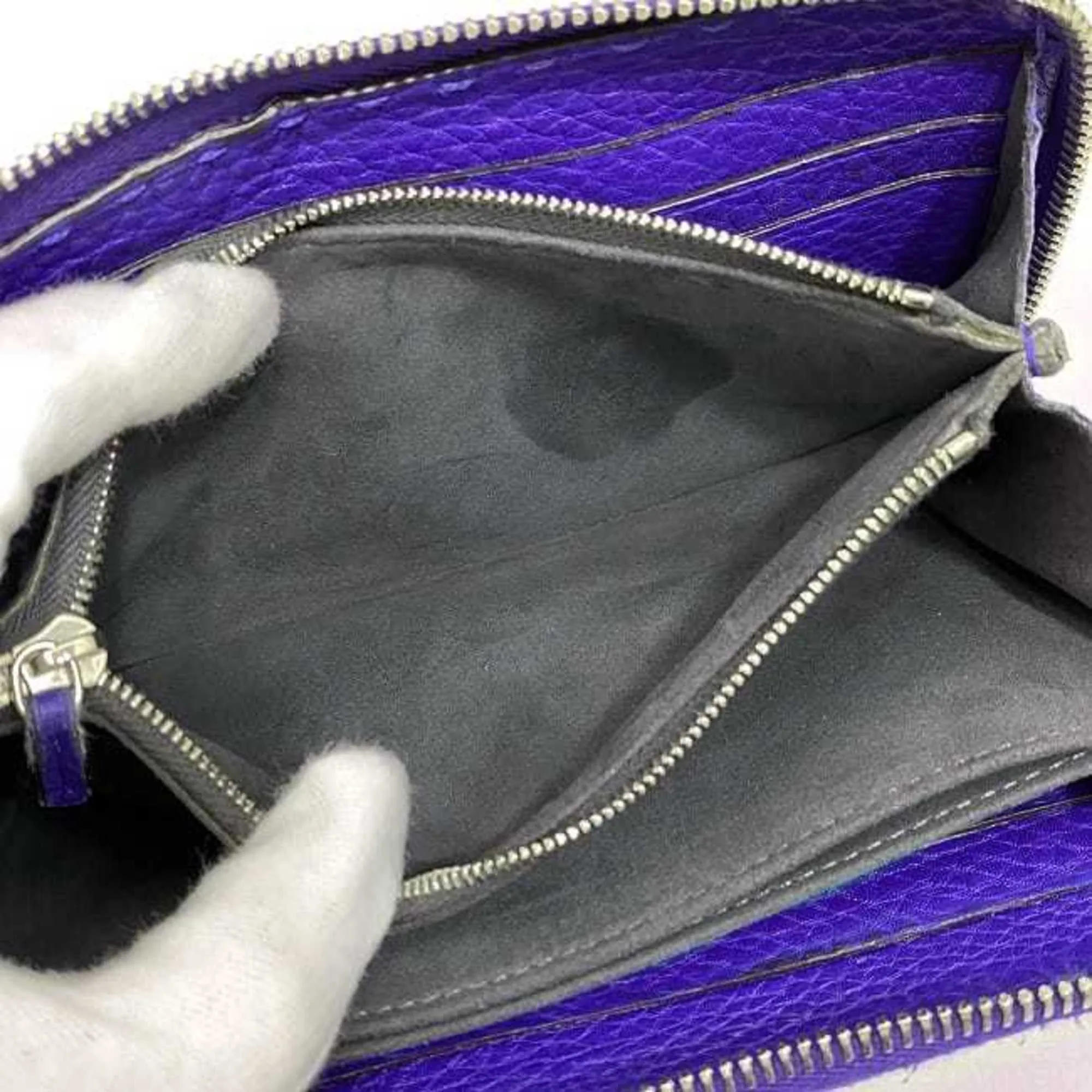 Fendi Selleria Purple Leather Accessories
