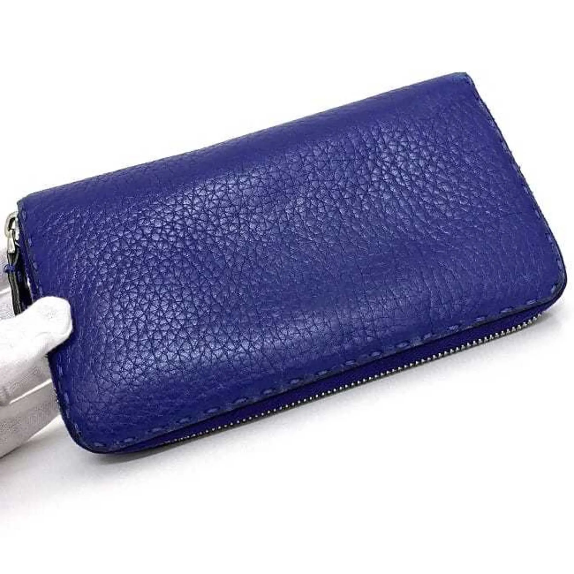 Fendi Selleria Purple Leather Accessories