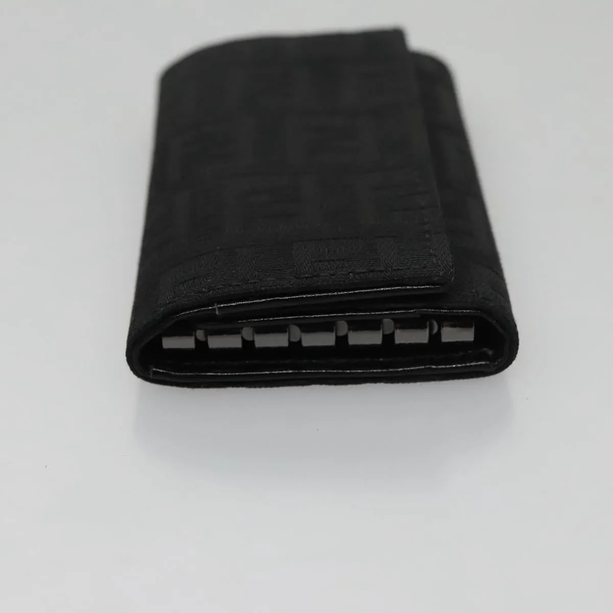 Fendi Zucchino Black Canvas Accessories