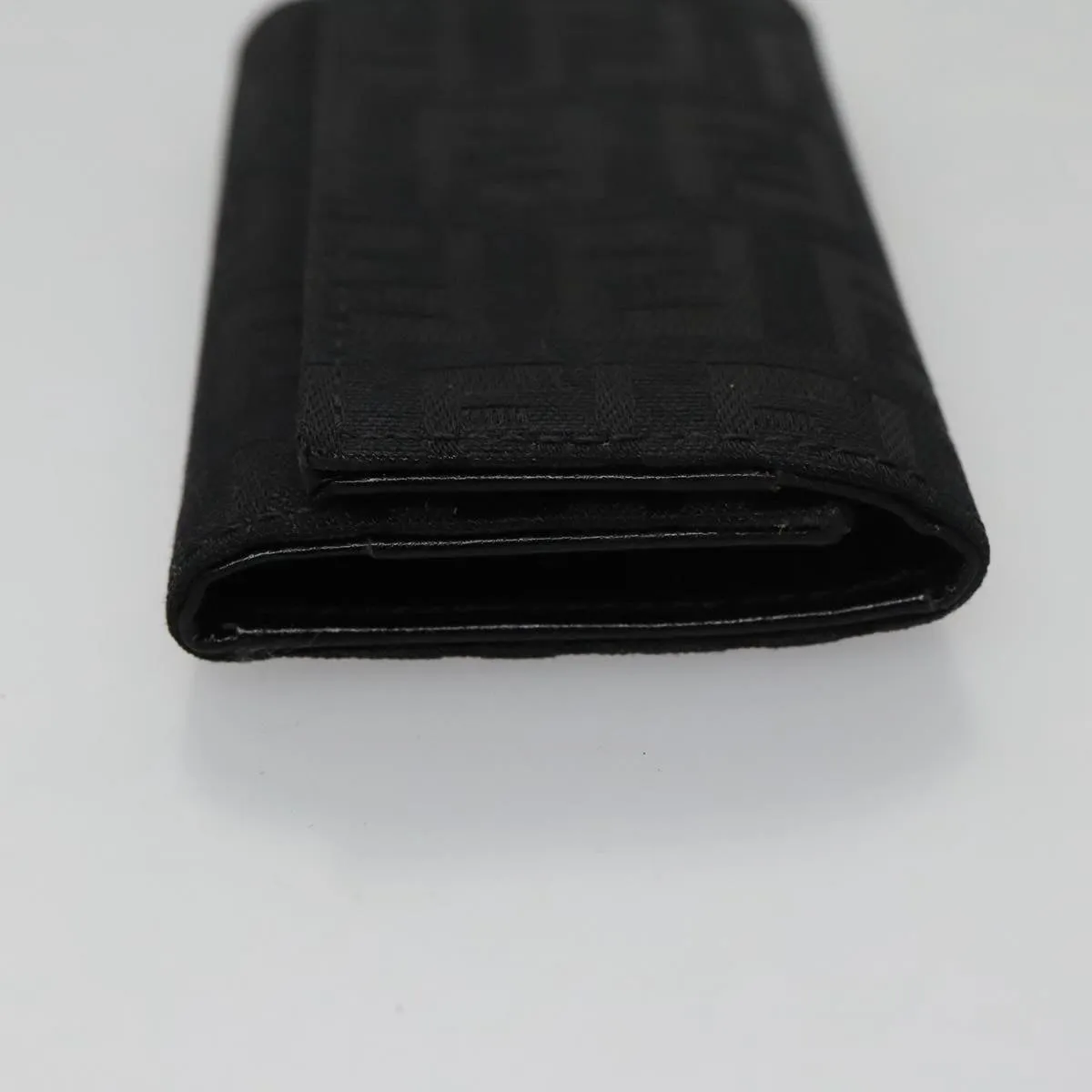 Fendi Zucchino Black Canvas Accessories