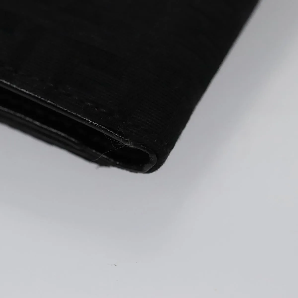 Fendi Zucchino Black Canvas Accessories