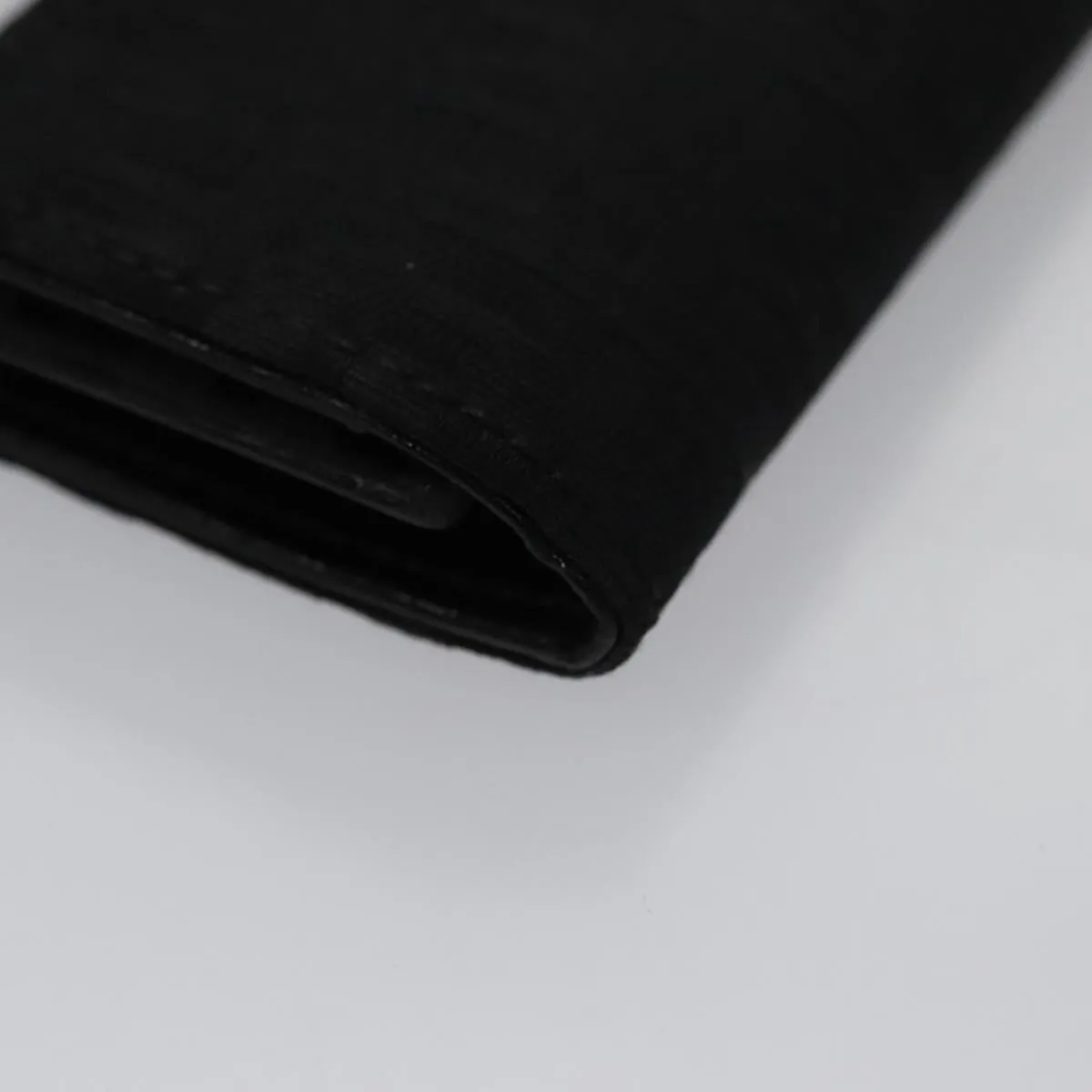 Fendi Zucchino Black Canvas Accessories