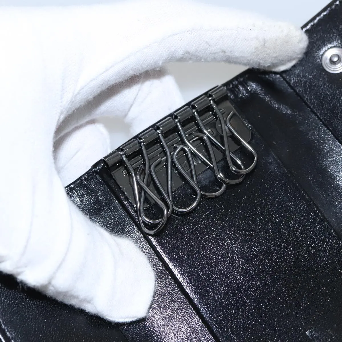 Fendi Zucchino Black Canvas Accessories