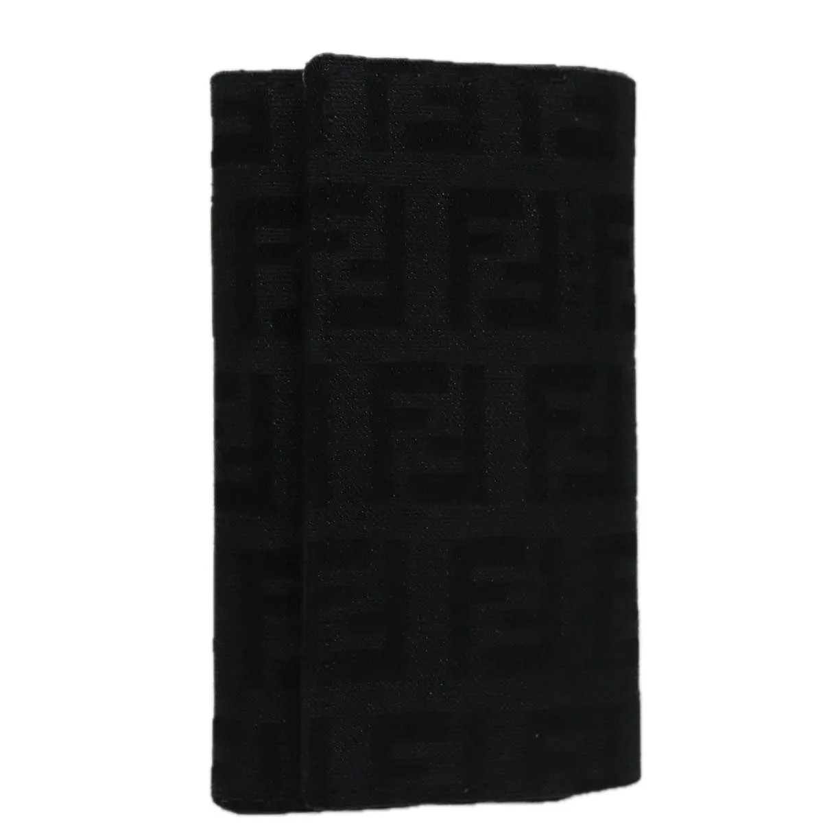 Fendi Zucchino Black Canvas Accessories