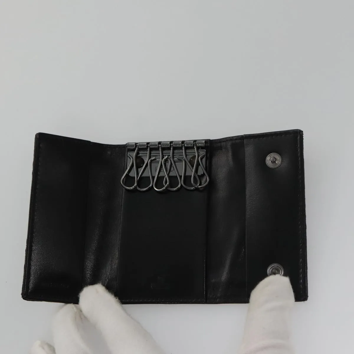 Fendi Zucchino Black Canvas Accessories