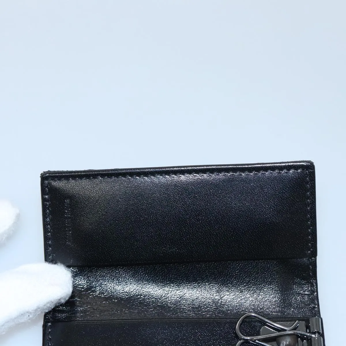 Fendi Zucchino Black Canvas Accessories