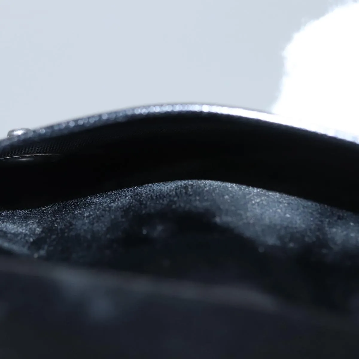 Fendi Zucchino Black Canvas Accessories