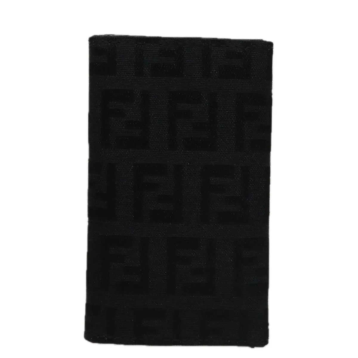 Fendi Zucchino Black Canvas Accessories