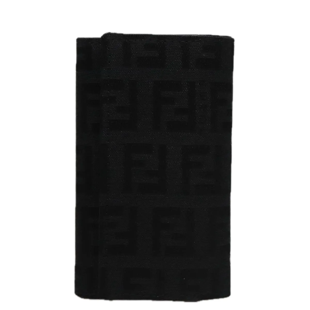 Fendi Zucchino Black Canvas Accessories