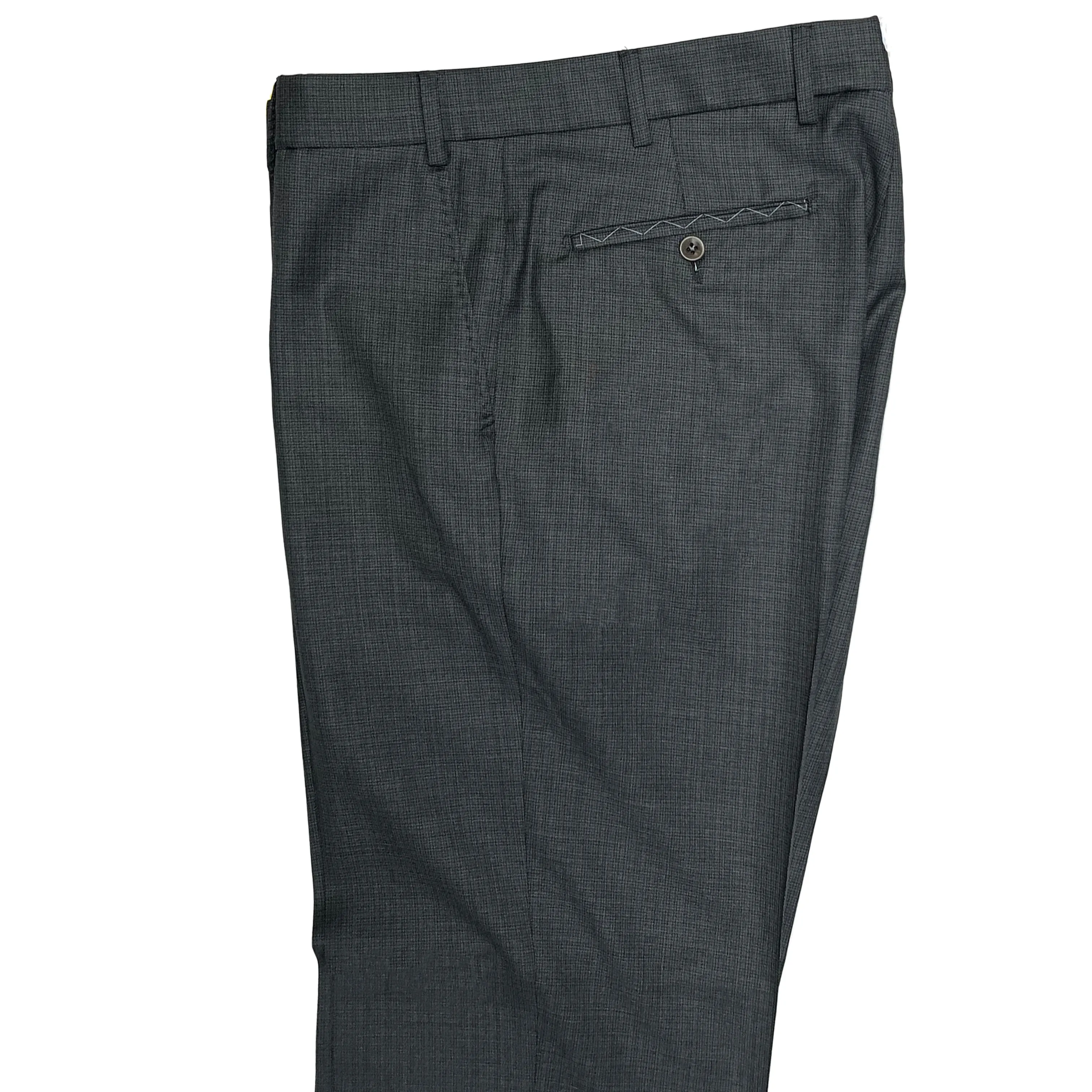 Grey Micro Neat Dress Pant - Houston Fit | Ballin