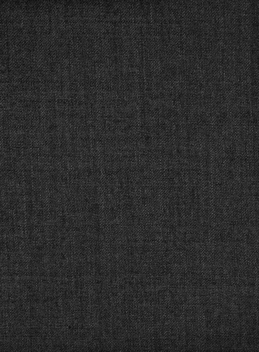 Hardy Minnis Dark Gray Twill Wool Pants