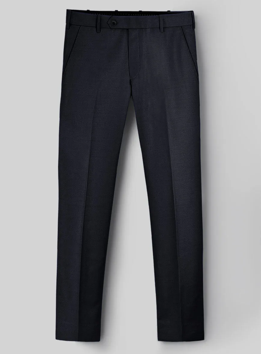 Hardy Minnis Deep Blue Twill Wool Pants