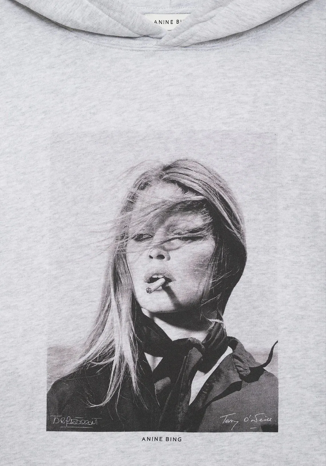 HARVEY SWEATSHIRT AB X TO X BRIGITTE BARDOT GREY