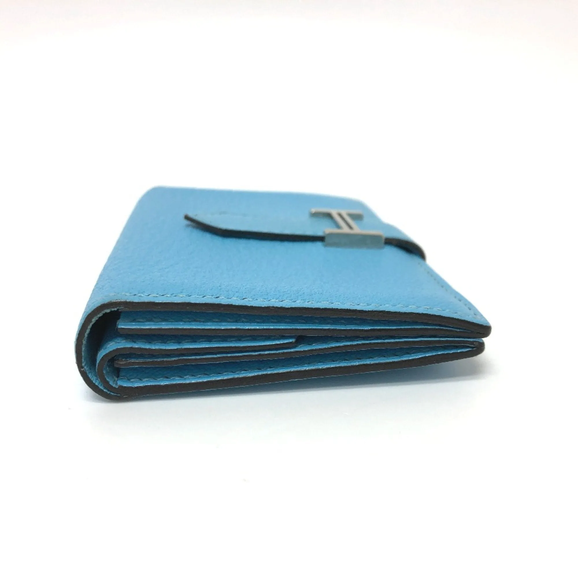 Herms Barn Blue Leather Accessories
