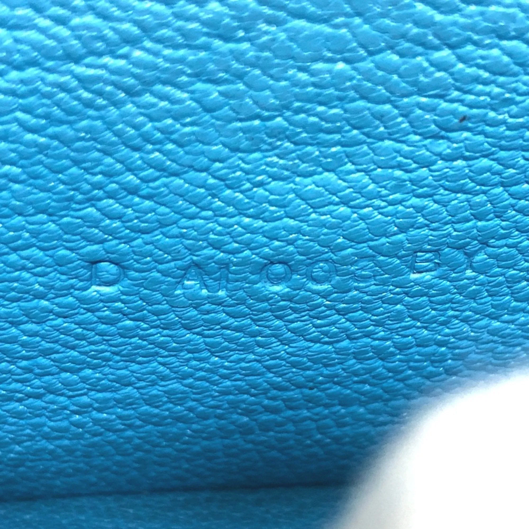 Herms Barn Blue Leather Accessories