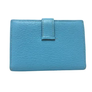 Herms Barn Blue Leather Accessories