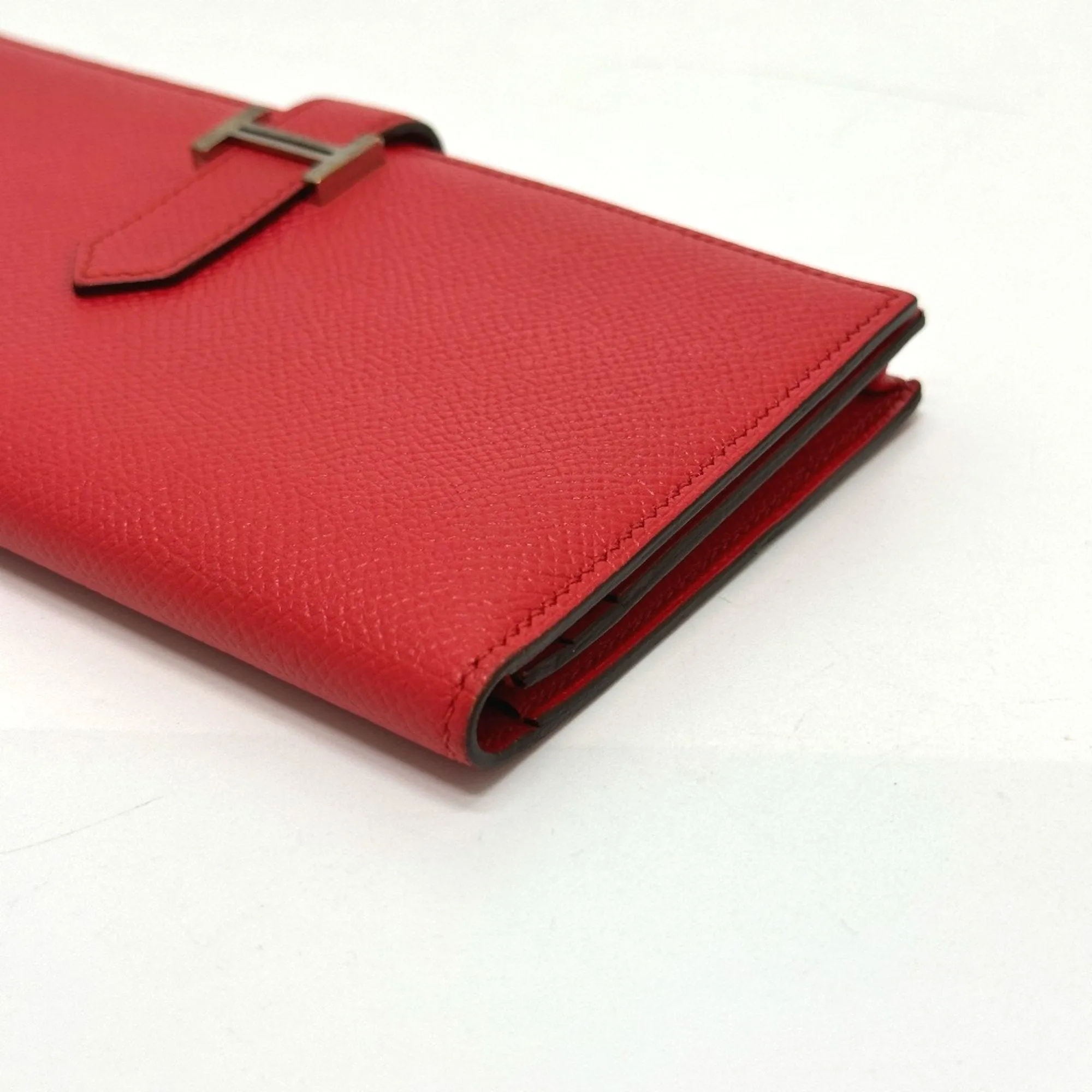 Herms Barn Red Leather Accessories