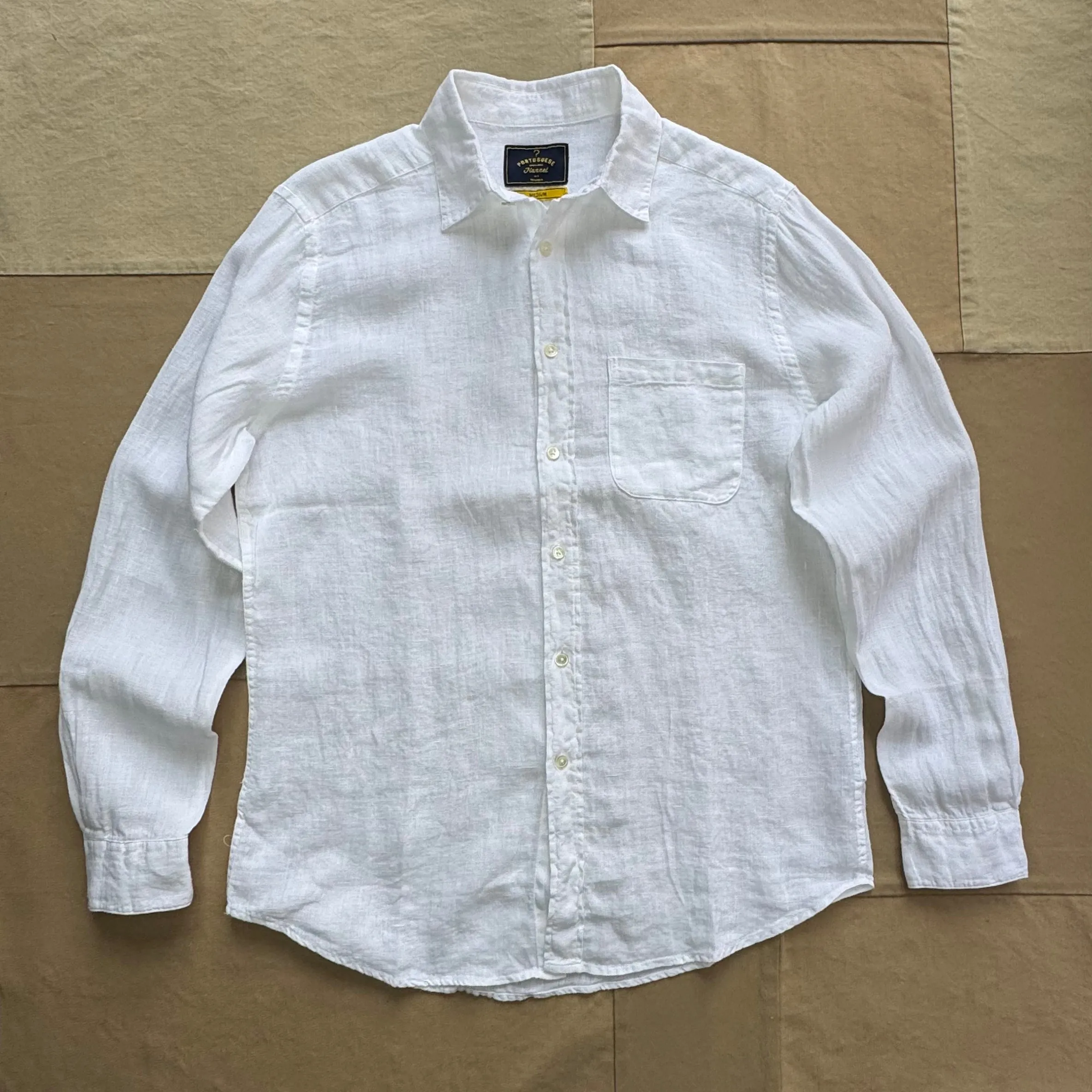 Linen Shirt. White