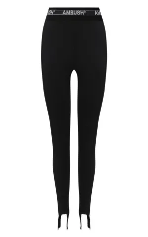 Logo Waistband Leggings