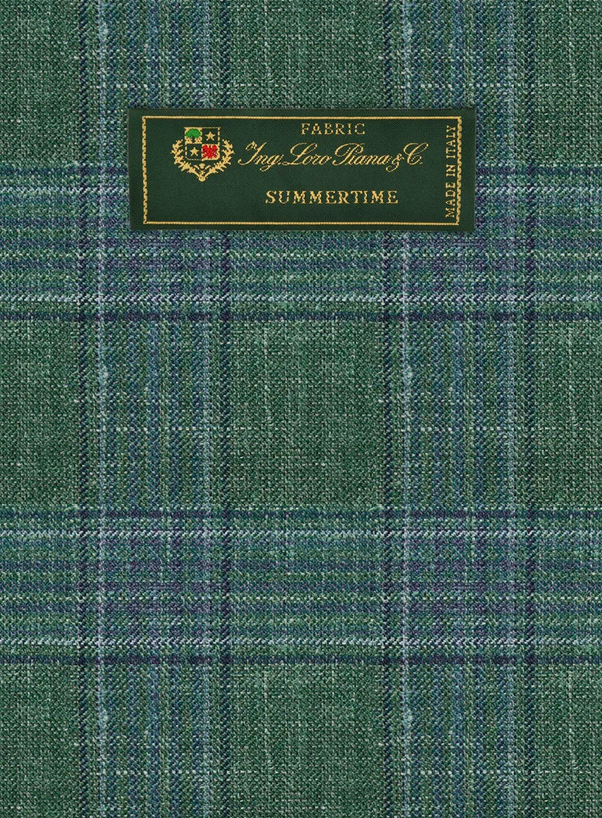 Loro Piana Eliseo Wool Silk Linen Pants