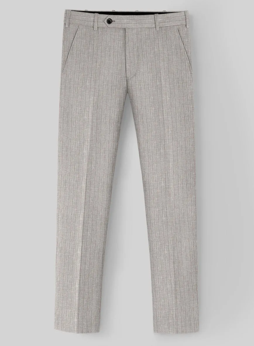 Loro Piana Matias Linen Wool Silk Pants