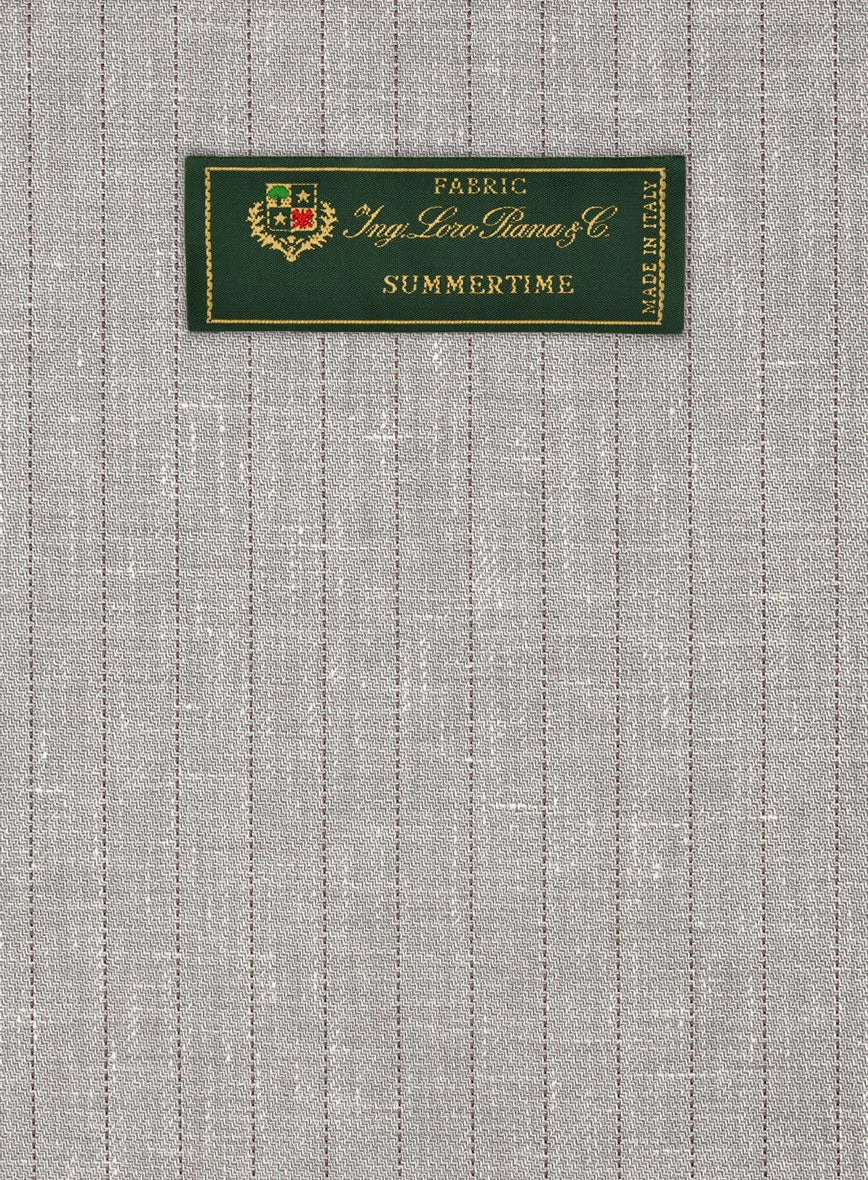 Loro Piana Matias Linen Wool Silk Pants