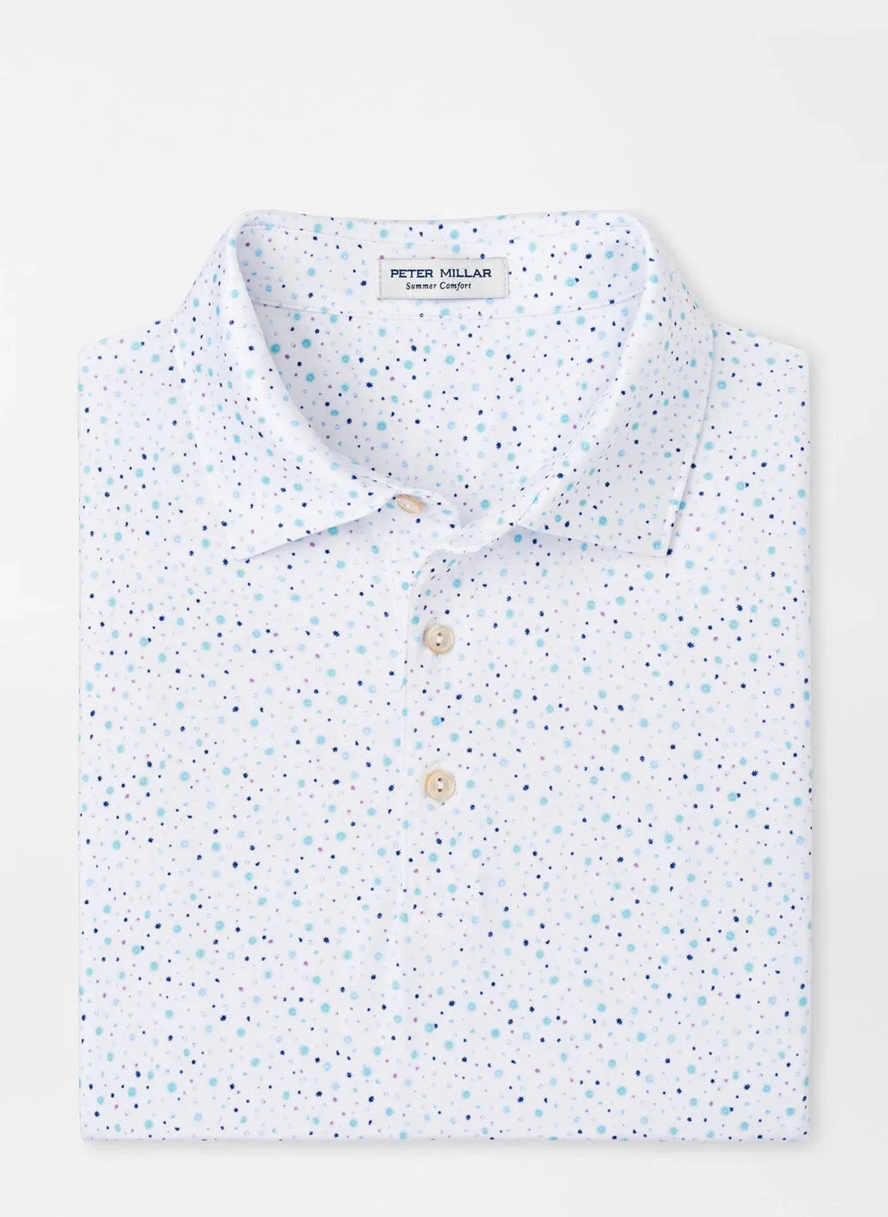 Peter Millar Mulled Wine Performance Jersey Polo