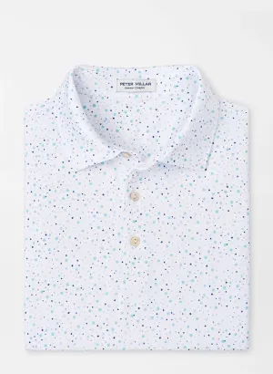 Peter Millar Mulled Wine Performance Jersey Polo