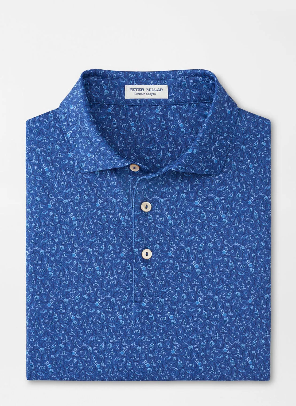 Peter Millar Wine Country Performance Jersey Polo