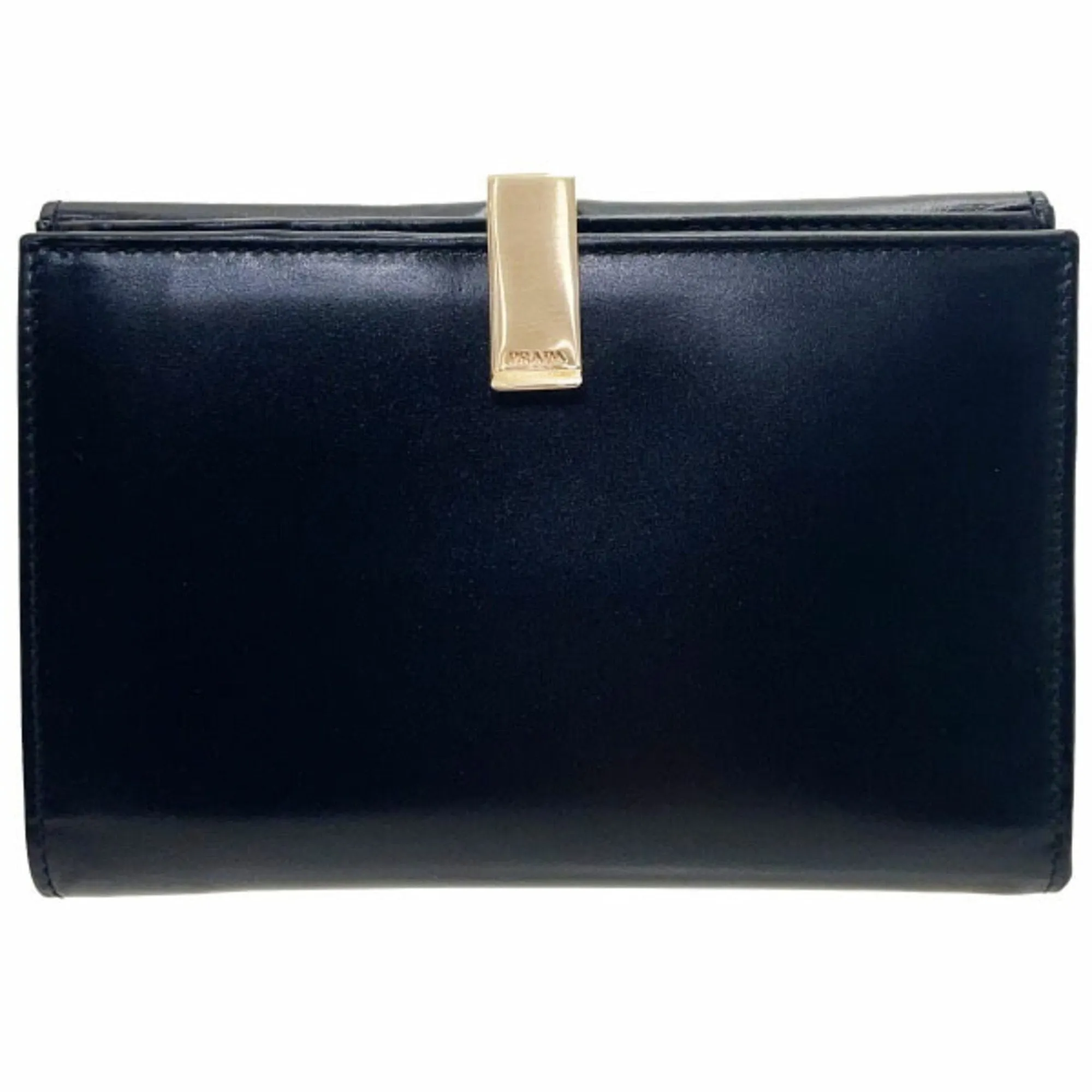 Prada Saffiano Black Leather Accessories
