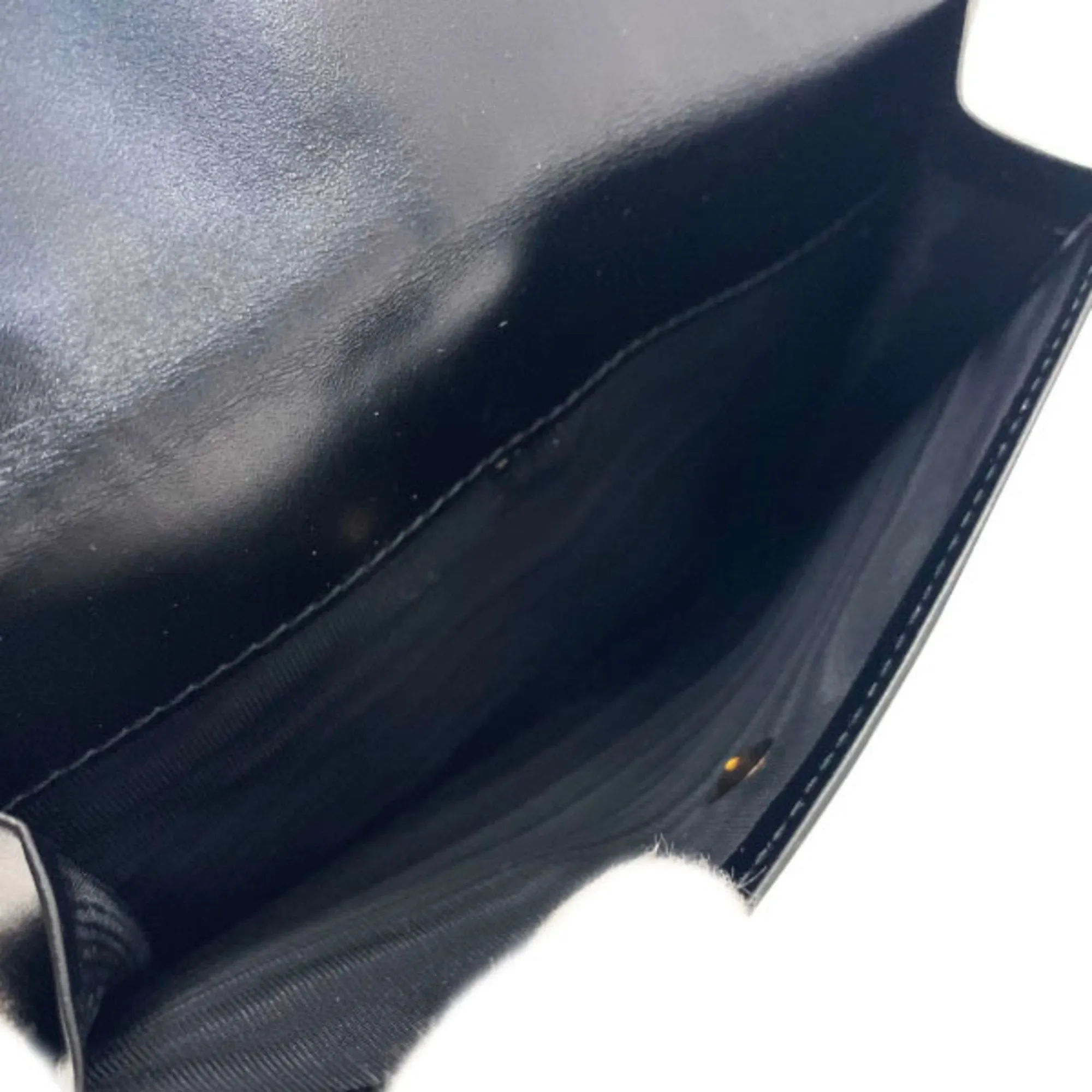 Prada Saffiano Black Leather Accessories