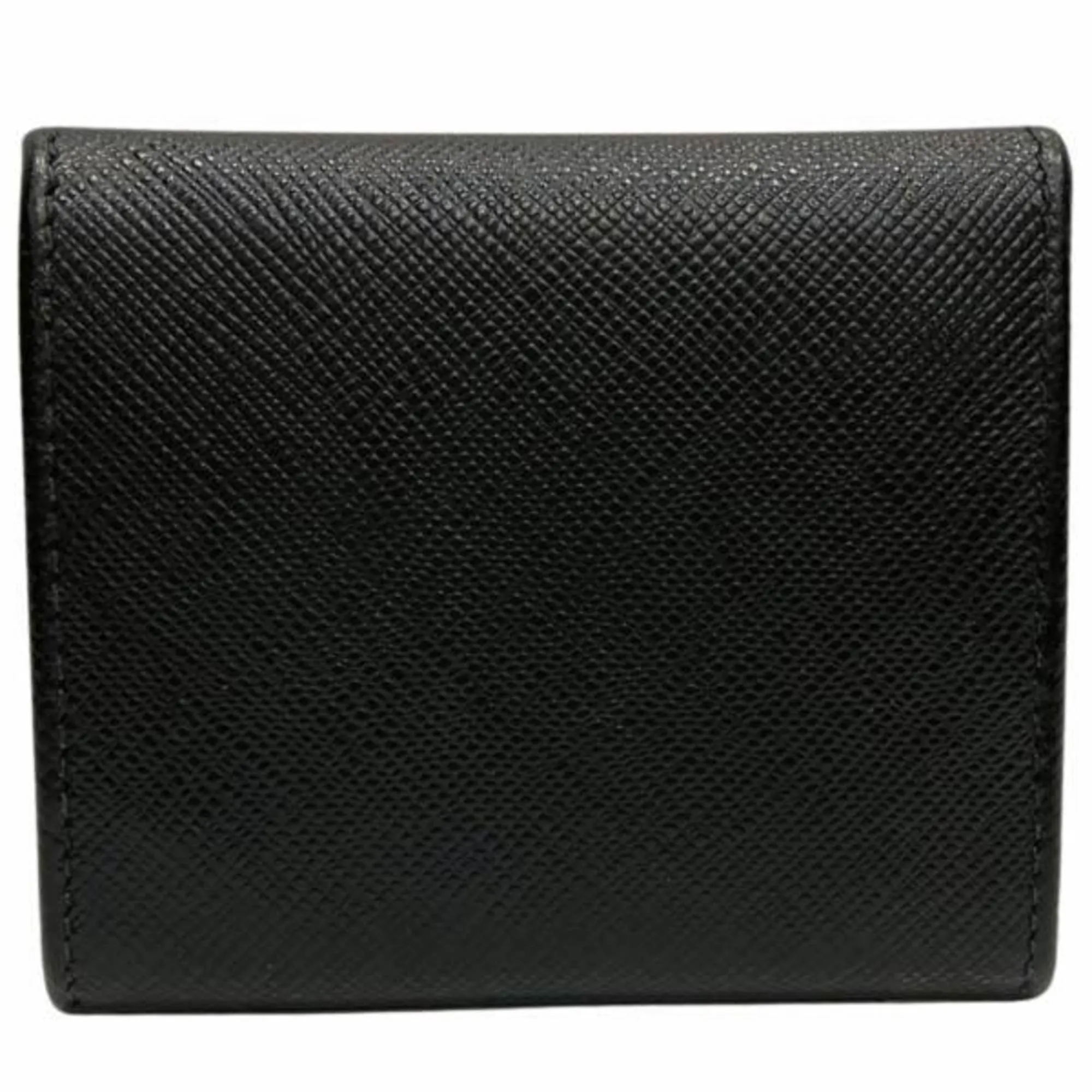 Prada Saffiano Black Leather Accessories